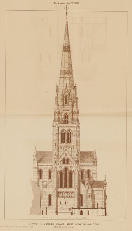 Kirke på Gordon Square, Holborn af English School