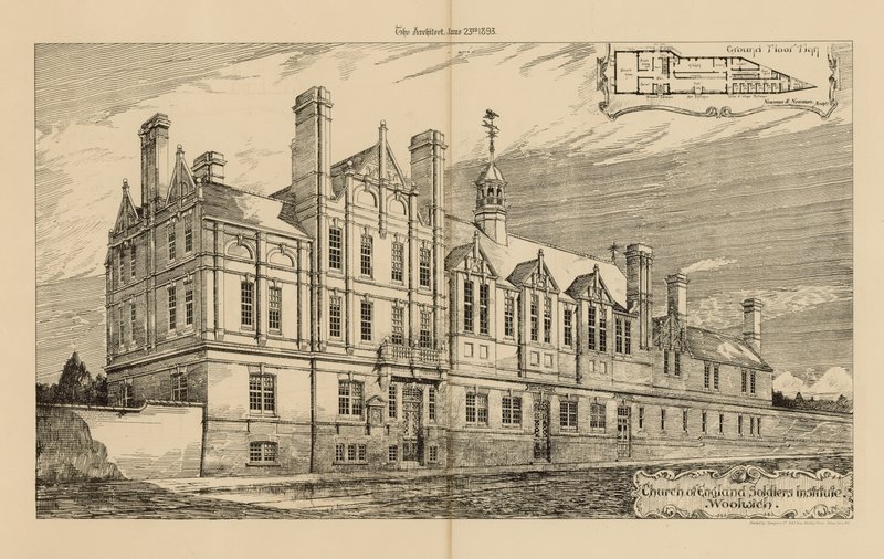Church of England Soldiers Institute i Woolwich af English School
