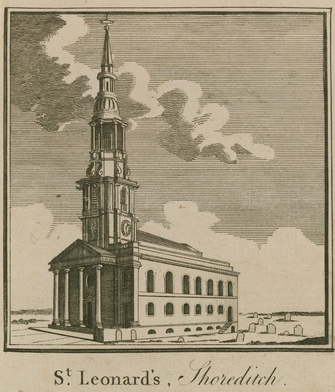 St Leonard-kirken, Shoreditch af English School