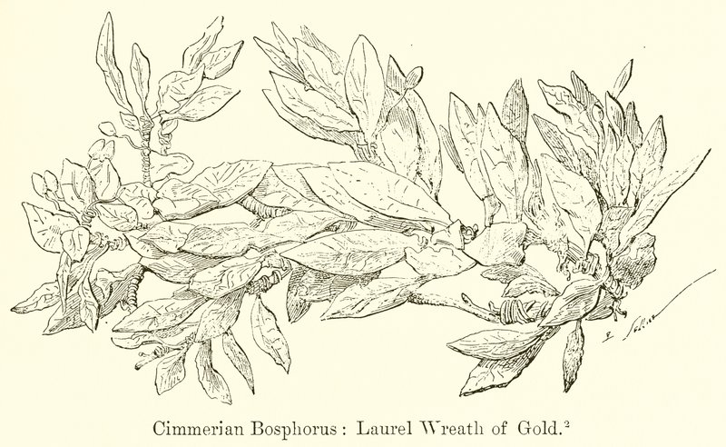 Cimmerian Bosporus: Laurel Wreath of Gold af English School