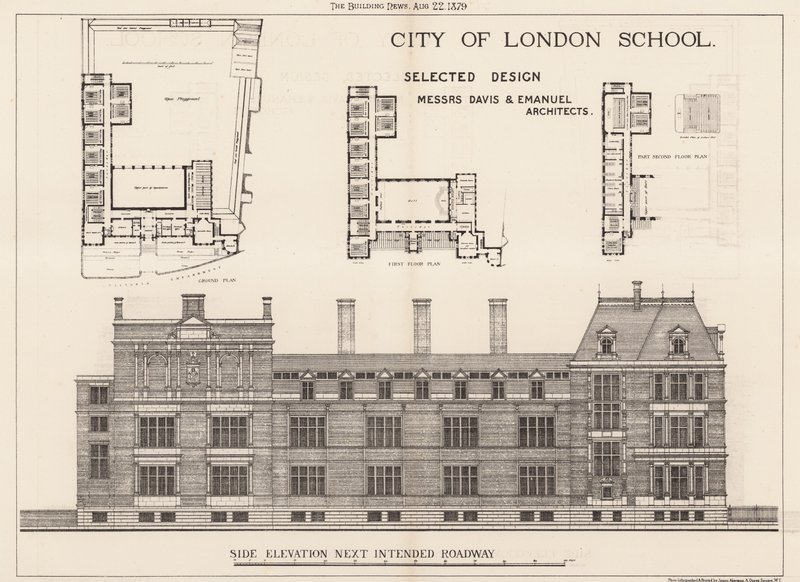 City of London School; sidehøjde af English School