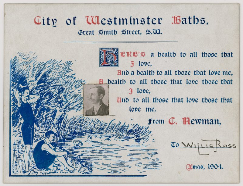 City of Westminster Baths, Great Smith Street, 1904 af English School