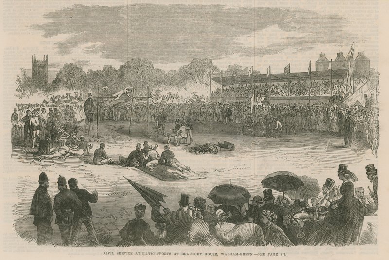 Civil Service Athletic Sports i Beaufort House, Waltham Green af English School