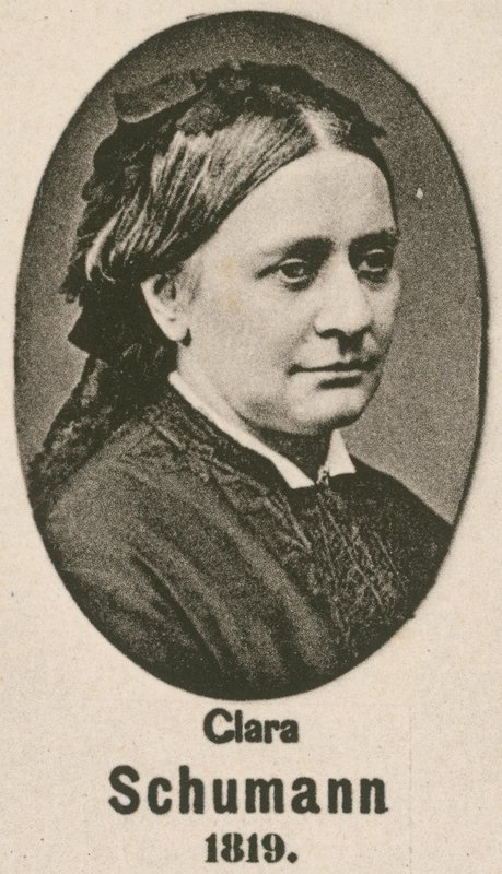 Clara Schumann (dybtryk) af English School