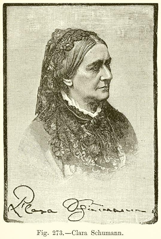 Clara Schumann af English School