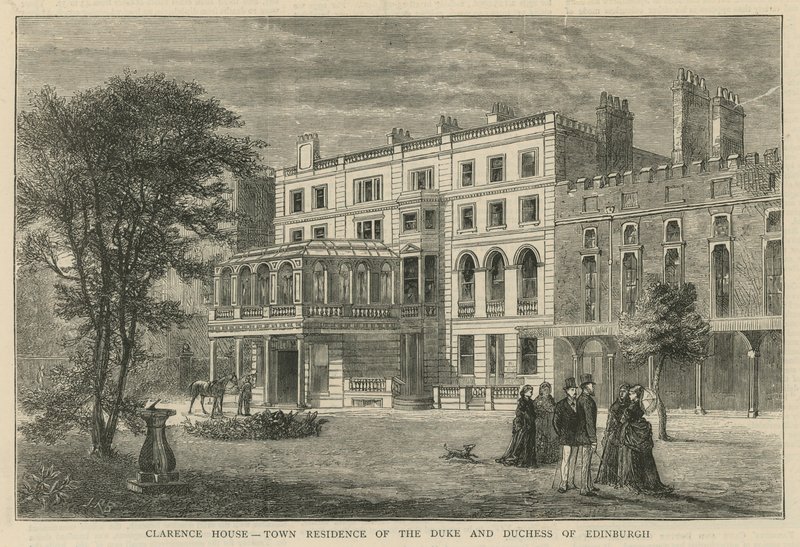 Clarence House, byresidens for hertugen og hertuginden af Edinburgh af English School