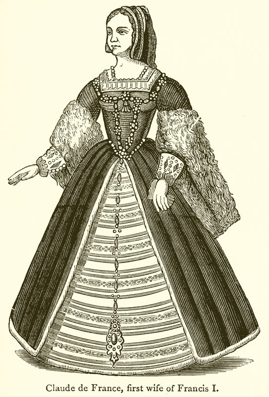 Claude de France, første hustru til Frans I af English School