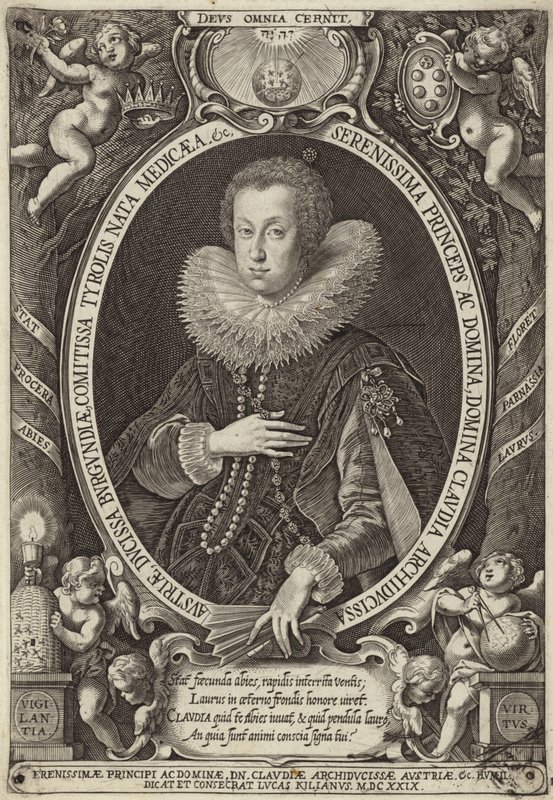 Claudia de Medici af English School