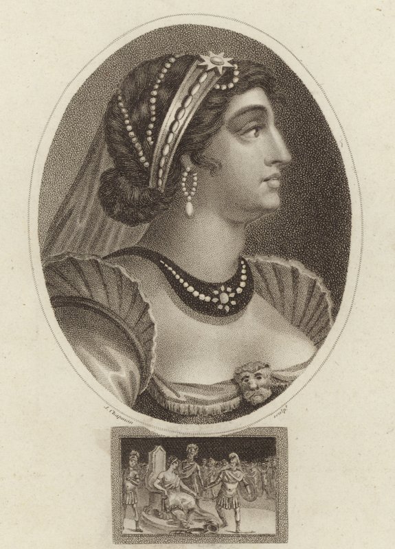 Kleopatra, dronning af Egypten af English School