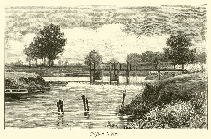 Clifton Weir af English School