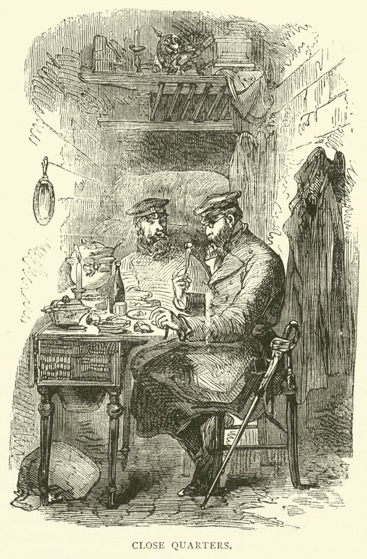 Close Quarters, november 1870 af English School