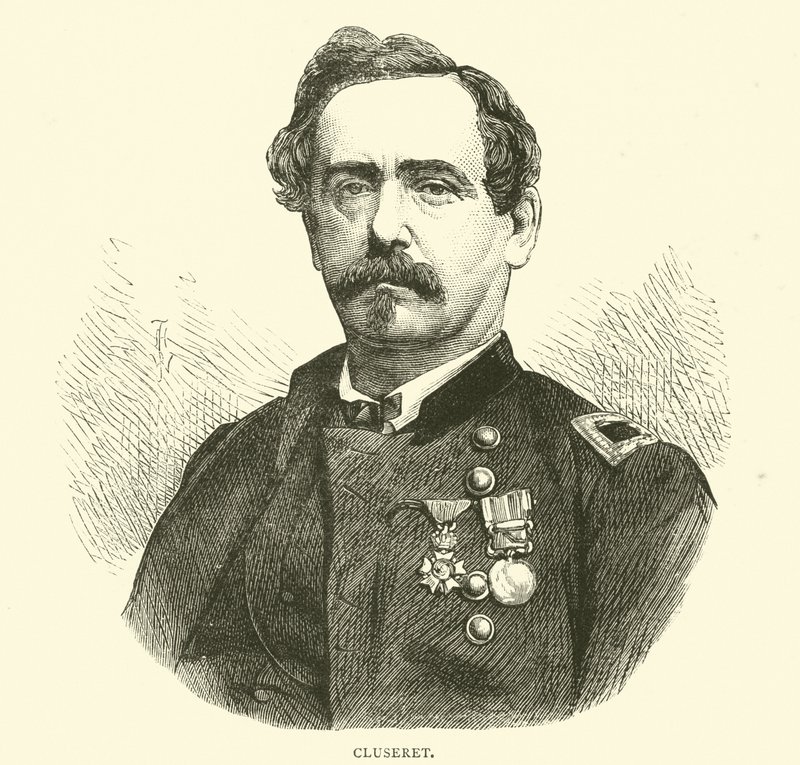 Cluseret, maj 1871 af English School