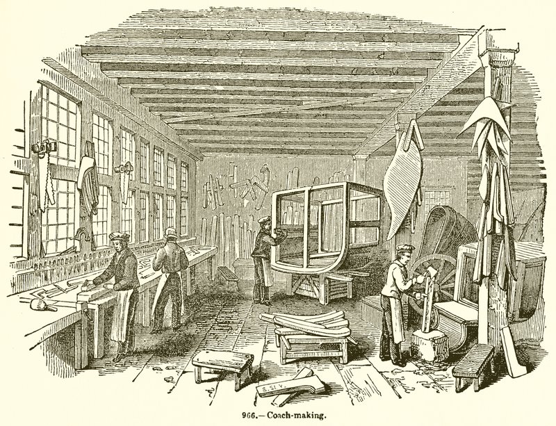 Coach-making af English School