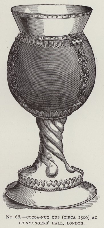 Cocoa-nut Cup (ca. 1500) i Ironmongers