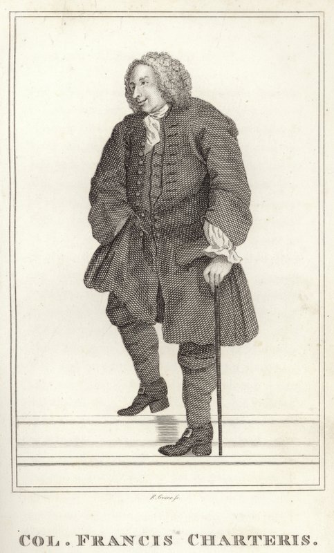 Oberst Francis Charteris af English School