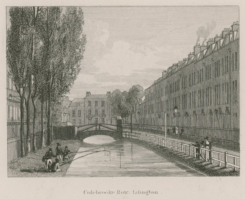 Colebrooke Row, Islington, London af English School