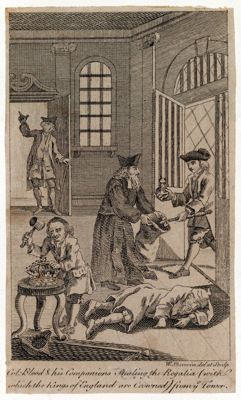 Oberst Blood og hans kammerater stålsætter kronjuvelerne af English School