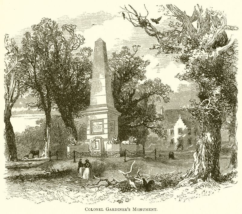 Oberst Gardiners monument af English School