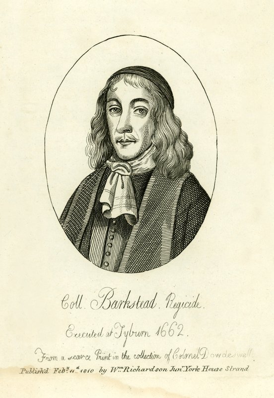 Oberst John Barkstead af English School