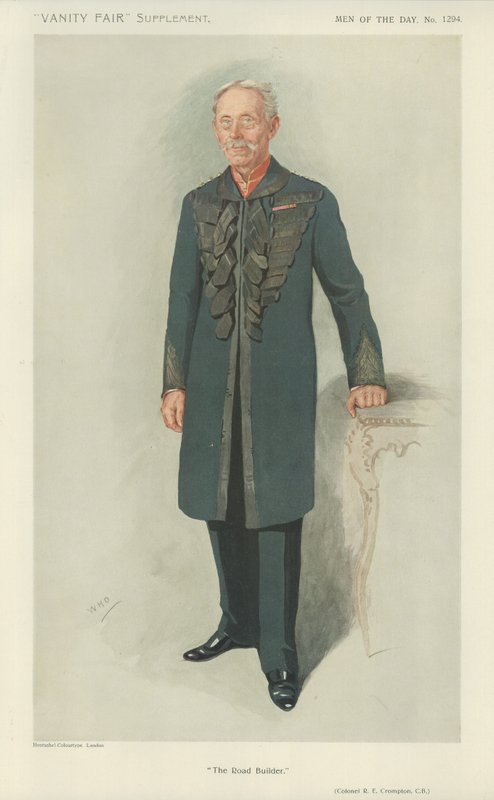 Oberst R E Crompton af English School