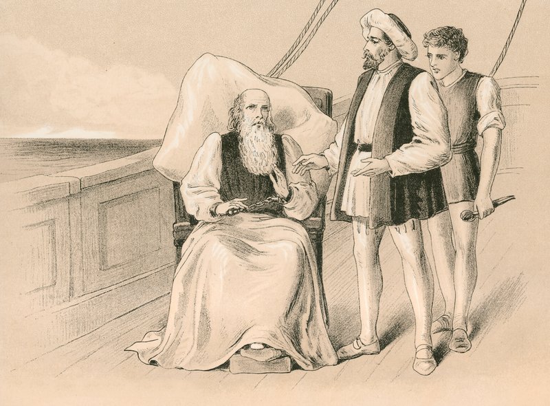 Columbus nægter at få sine jern taget af af English School