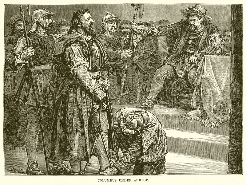 Columbus under arrest af English School