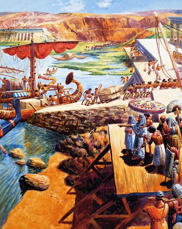 Byggeri i Egypten af English School