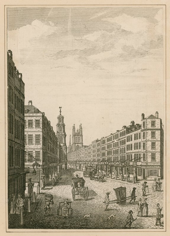 Cornhill, London af English School