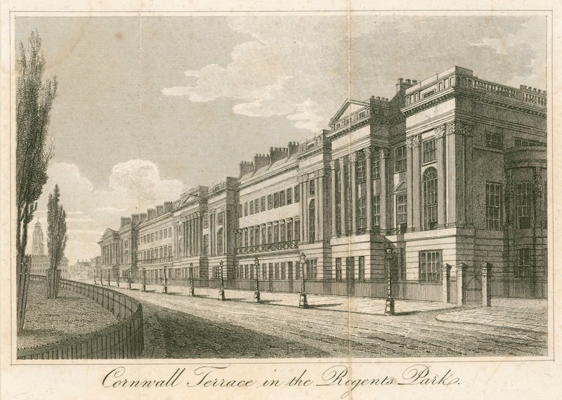 Cornwall Terrace, Regents Park, London af English School