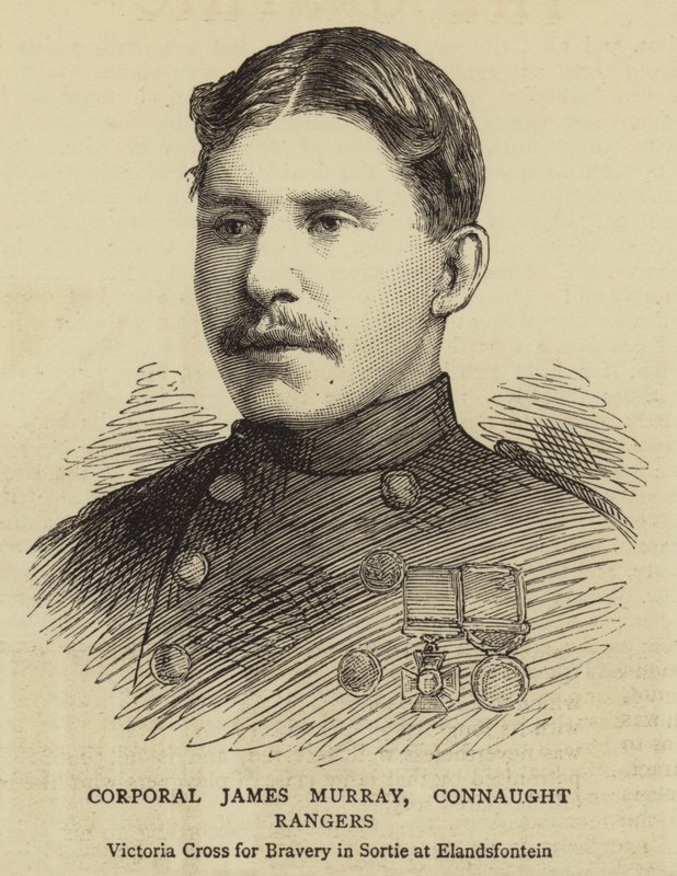 Korporal James Murray, Connaught Rangers (gravering) af English School