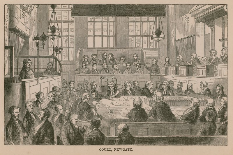 Court, Newgate af English School