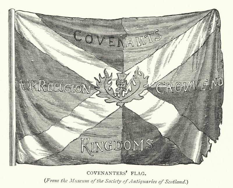 Pagternes flag (gravering) af English School