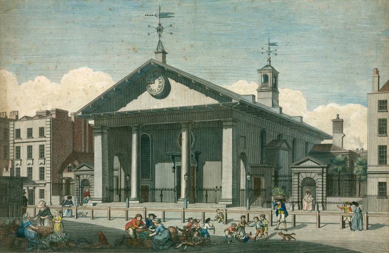 Covent Garden, London af English School