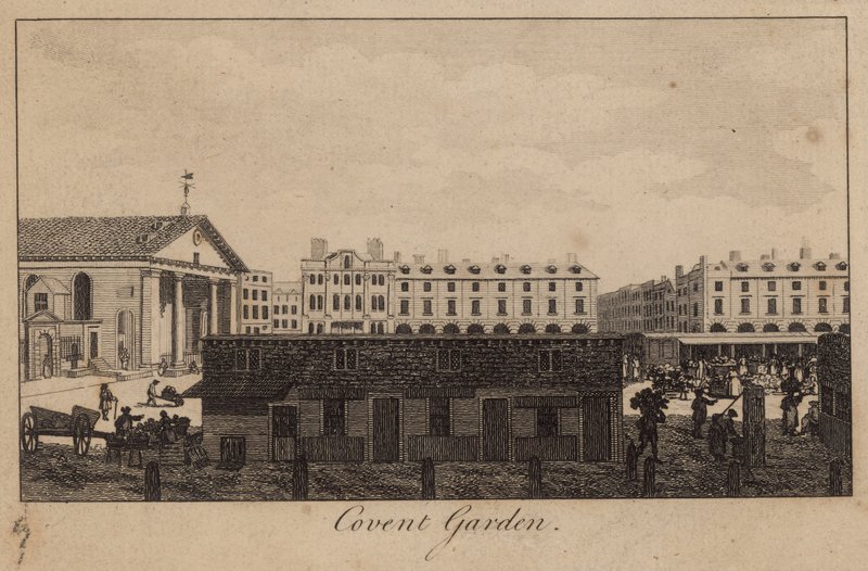 Covent Garden, London af English School