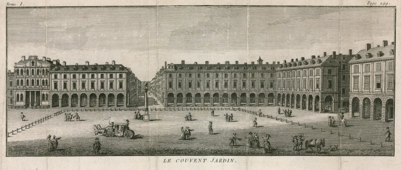 Covent Garden Market, London af English School