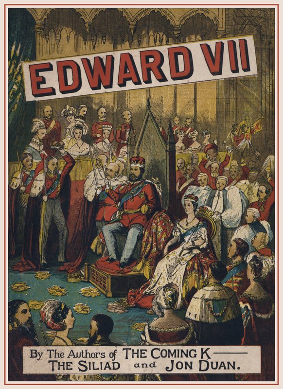 Cover af Edward VII - et skuespil af English School