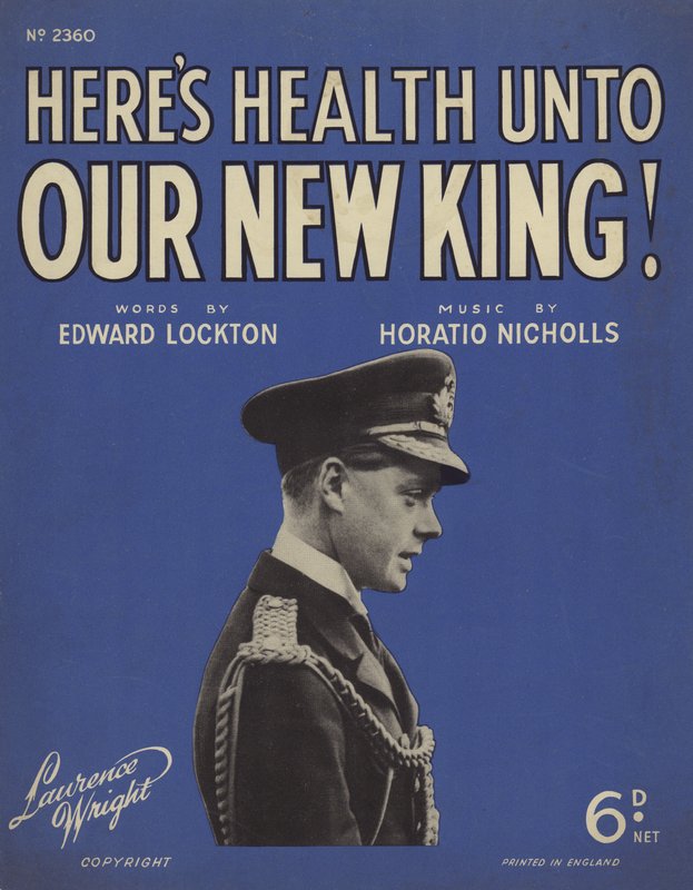 Cover of Heres Health unto Our New King af English School