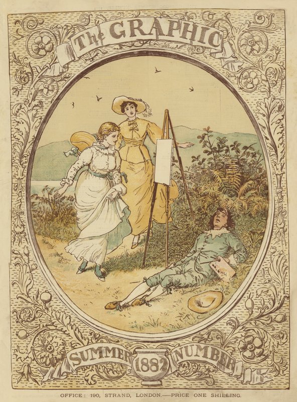 Cover af The Graphic Summer Number 1882 (chromolitho) af English School