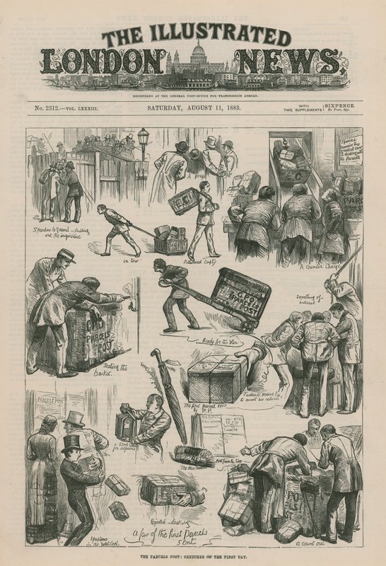 Forside af Illustrated London News af English School