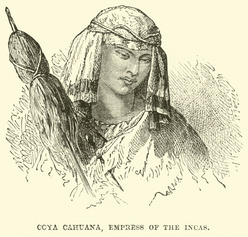 Coya Cahuana, Inkaernes kejserinde af English School