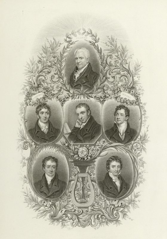 Crabbe, Campbell, Wordsworth, Moore, Lamb, Irving af English School