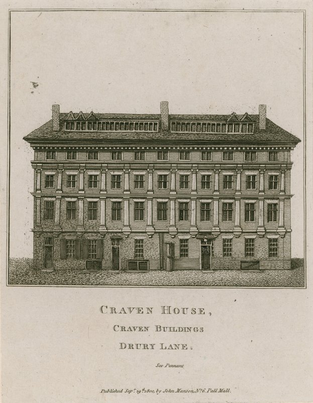 Craven House, Craven Buildings, Drury Lane, London af English School