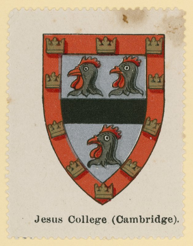 Crest of Jesus College, Cambridge af English School
