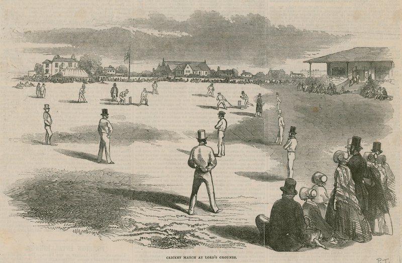 Cricketkamp på Lords Grounds af English School