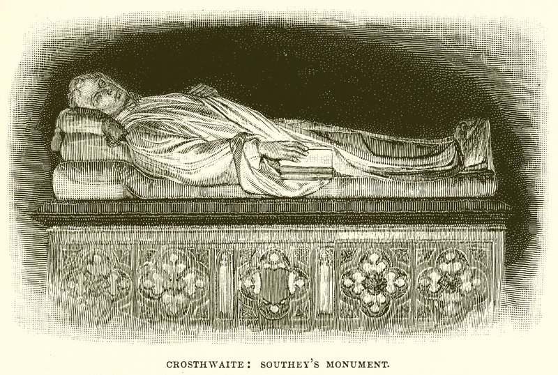 Crosthwaite: Southeys Monument af English School
