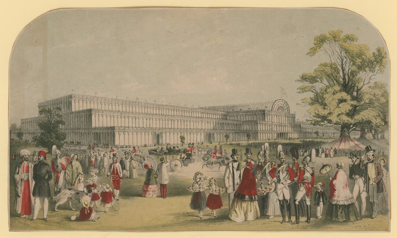 Crystal Palace, Hyde Park, London af English School