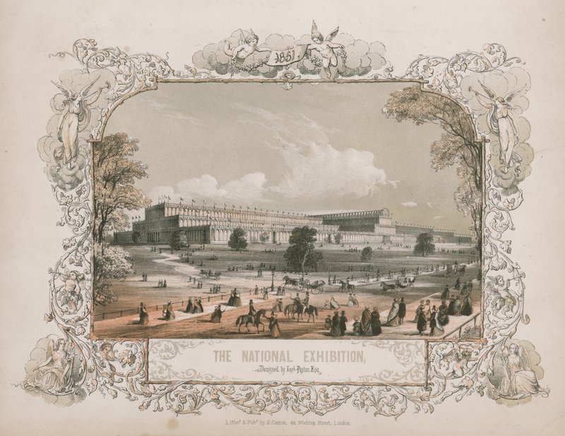 Crystal Palace, Hyde Park, London af English School
