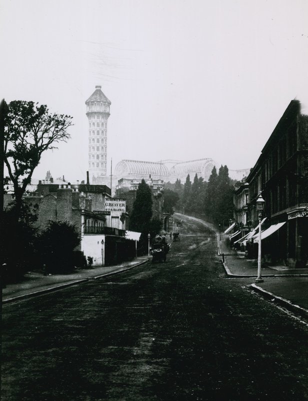 Crystal Palace, Sydenham, London; fotografi af English School