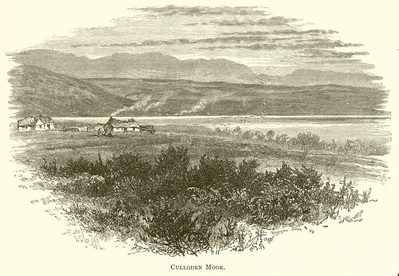 Culloden Moor af English School