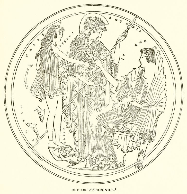 Kop Euphronios af English School